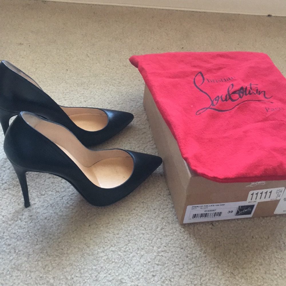 SOLD Christian Louboutin Pigalle Follies 100mm Kid